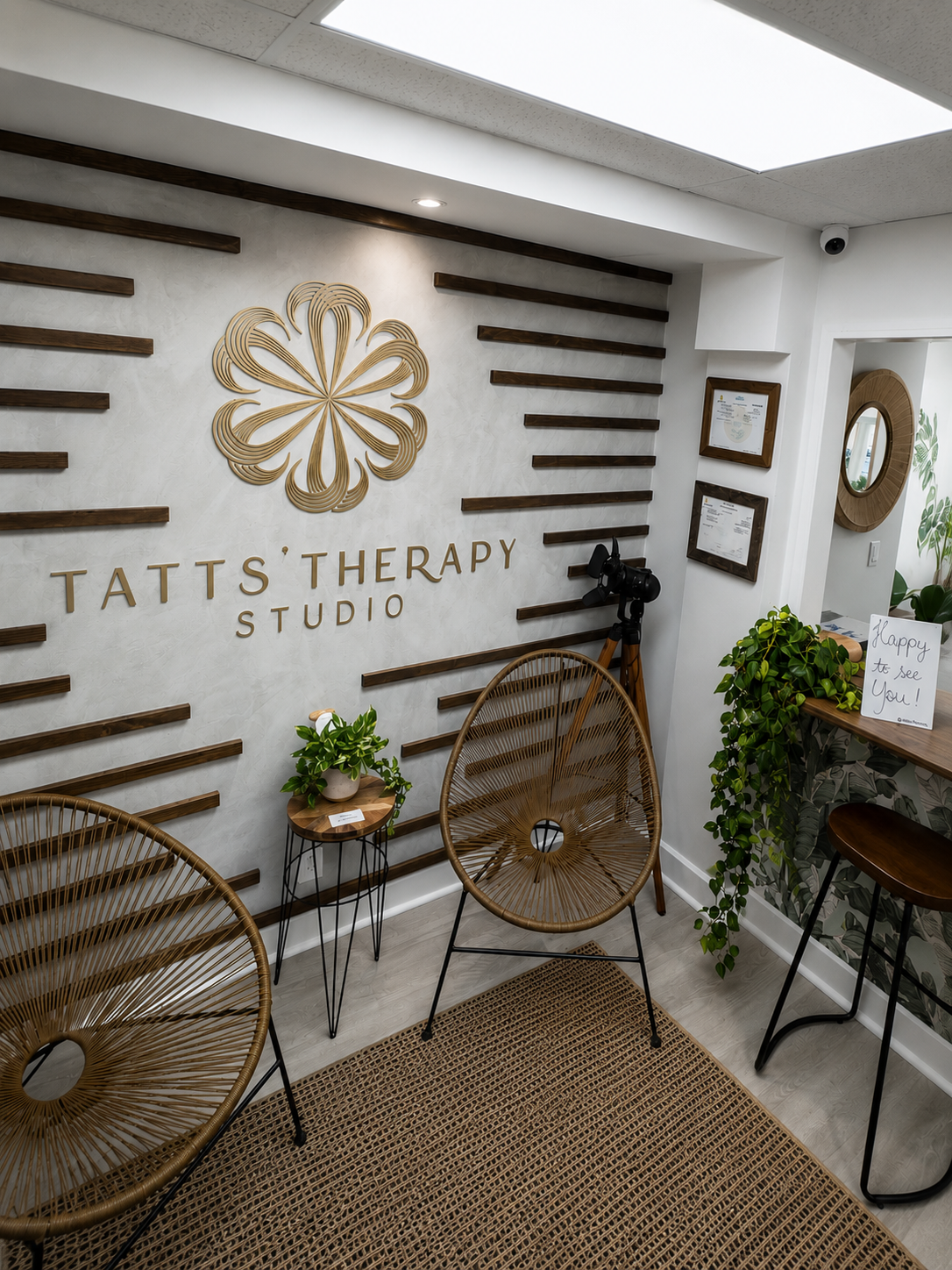Studio waiting area